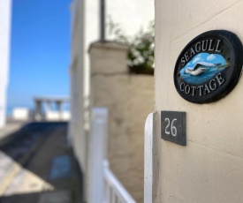 Seaside cottage, yards to the sea