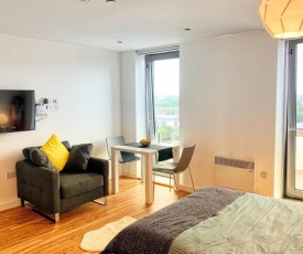 Modern Studio Apartment in Media City